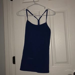 LULULEMON sapphire blue tank